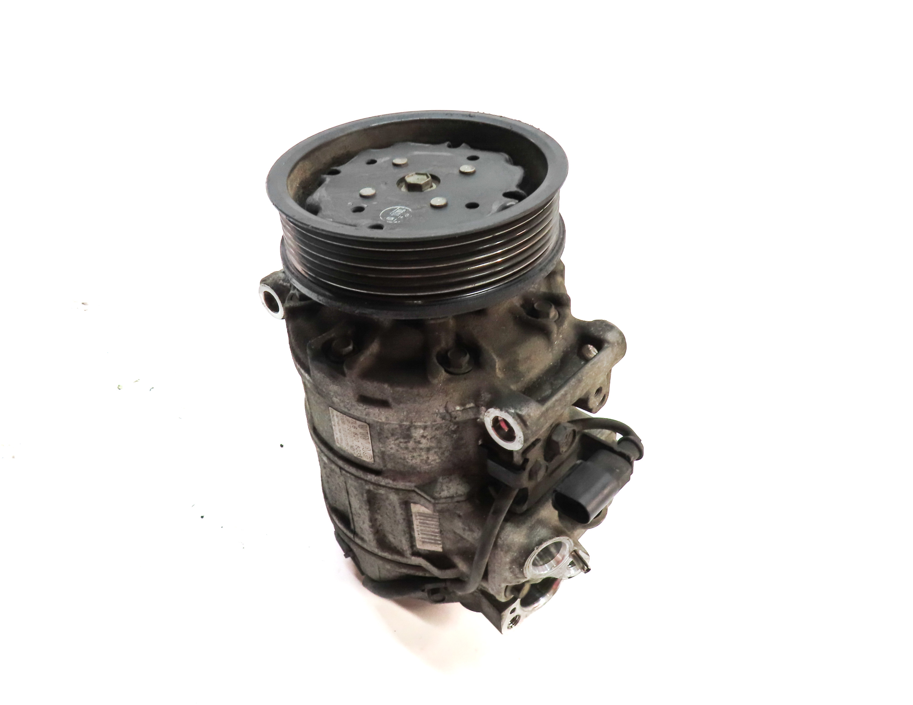 2008-2010 PORSCHE CAYENNE (957) 3.6L VR6 ENGINE A/C COMPRESSOR PUMP — exact item pictured